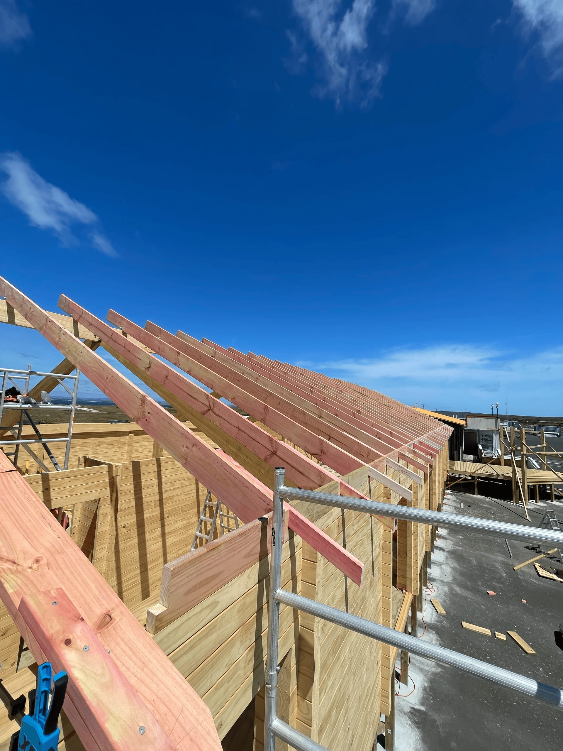 Modern home exterior built by Southside Construction