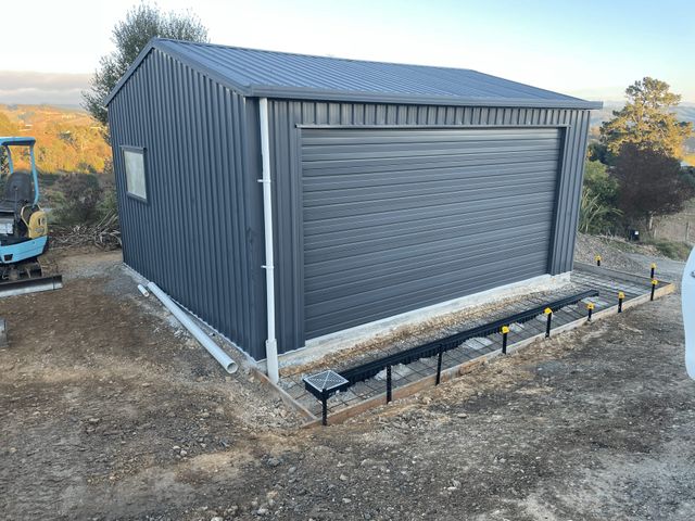 Custom shed build